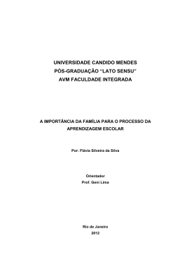 universidade candido mendes pós-graduação “lato sensu” avm