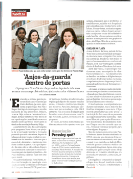 "Anjos da Guarda" dentro de portas, in Vis&atilde;o 03-02-2011