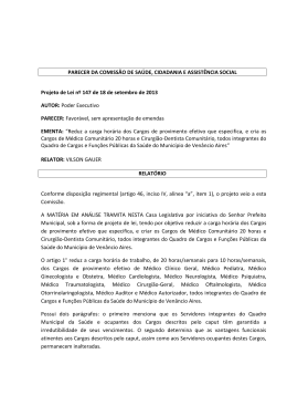 Projeto de Lei n&deg; 147/2013 - C&acirc;mara de Vereadores de Ven&acirc;ncio