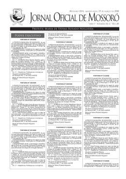 jomjornal - Prefeitura Municipal de Mossor&oacute;