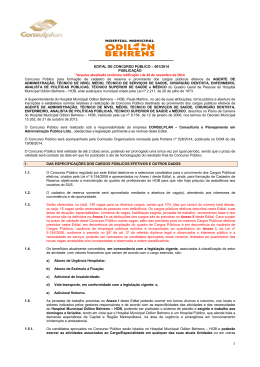 Edital HOSPITAL HOB 2014 - REVISADO - 25 11 14