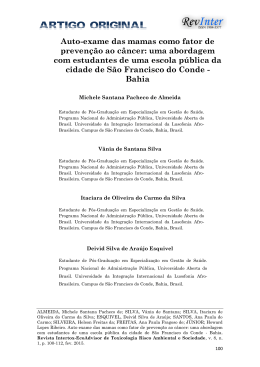 Artigo Original - Universidade Federal do Cear&aacute;