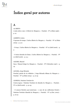 Voando - Biblioteca P&uacute;blica Regional da Madeira