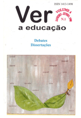 n&atilde;o ser - Ver a Educa&ccedil;&atilde;o