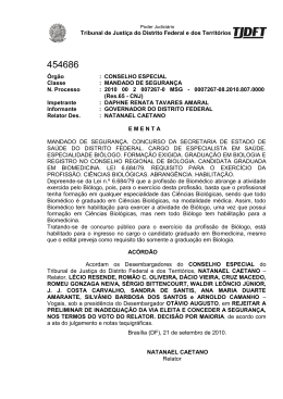 veja... - Conselho Federal de Biomedicina