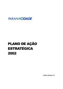 PLANO DE ACAO ESTRATEGICA 2002.p65