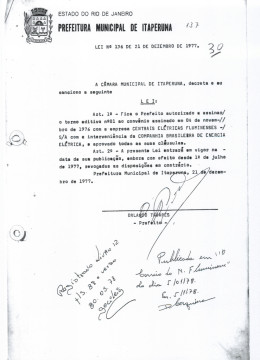prefeitura muniíhpal iie itaperiina `3 7