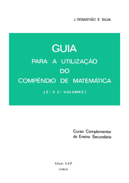 I - Introdu&ccedil;&atilde;o &agrave; Trigonometria