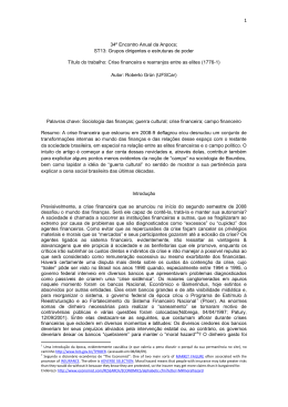 RGrun - the observatory of social and political elites of Brazil