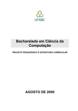 Bacharelado em Ciência da Computação