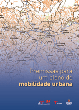 Premissas para um Plano de Mobilidade Urbana
