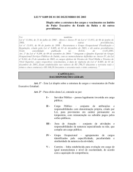 Lei n.&deg; 8.889