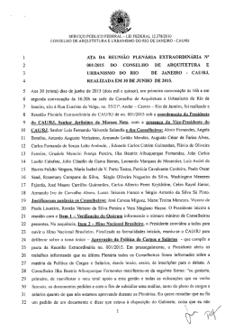 13 - CAU/RJ