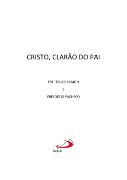 CRISTO, CLARÃO DO PAI