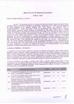 XXXII - D-TUDO - Instituto Federal do Espírito Santo