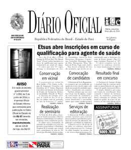 Etsus abre inscri&ccedil;&otilde;es em curso de TXDOL&Agrave;FDomR SDUD