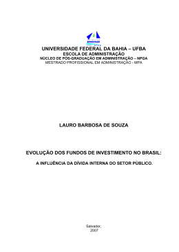 universidade federal da bahia – ufba lauro barbosa de souza