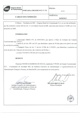 portaria &ndash; presi n&ordm; 372 &ndash; dispensa &ndash; patricia barbosa de souza