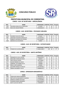 resultado n&iacute;vel m&eacute;dio - Sr Concursos e Pesquisas Ltda