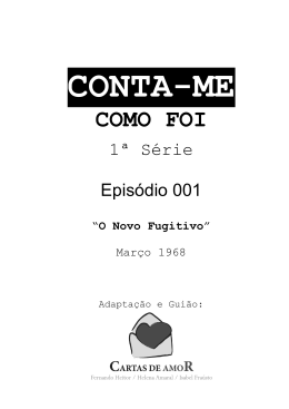 conta-me como foi