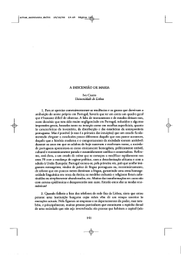 A DESCENS&Atilde;O DE MARIA