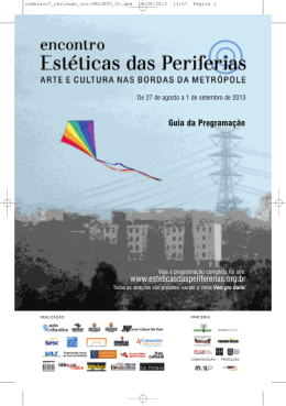 Guia da Programa&ccedil;&atilde;o www