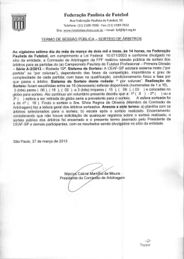 Federa&ccedil;&atilde;o Paulista de Futebol