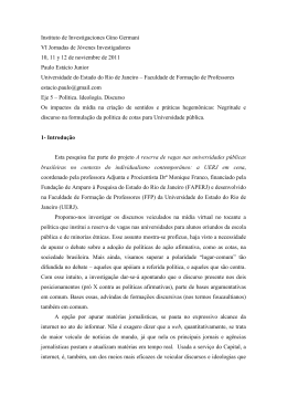 Instituto de Investigaciones Gino Germani VI Jornadas de J&oacute;venes