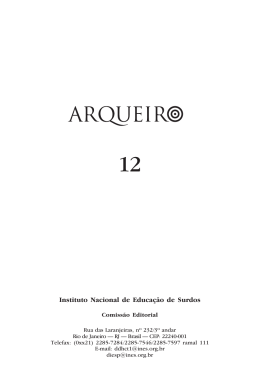 Revista Arqueiro nº 12