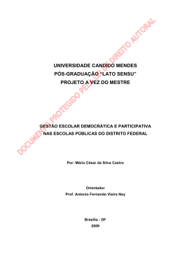 documento protegido pela lei de direito autoral