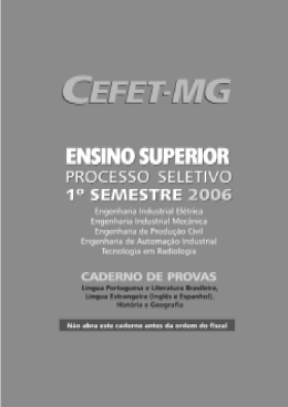 - Copeve - Cefet-MG