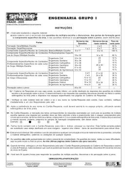 prova - Divis&atilde;o de Engenharia Civil do ITA