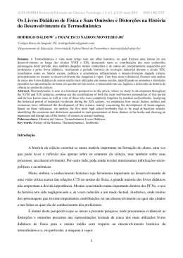 Alexandria: Revista de Educa&ccedil;&atilde;o em Ci&ecirc;ncia e Tecnologia