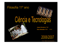 Ciência e Tecnologias
