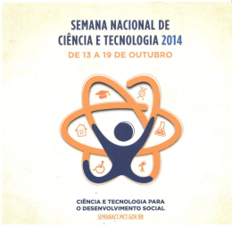 Semana Nacional de Ciencia e Tecnologia 2014