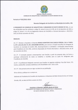 Portaria n. 032 2012-2014