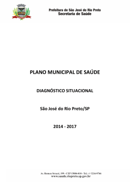 PLANO MUNICIPAL DE SA&Uacute;DE - e