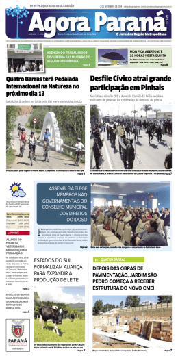 Desfile C&iacute;vico atrai grande participa&ccedil;&atilde;o em Pinhais