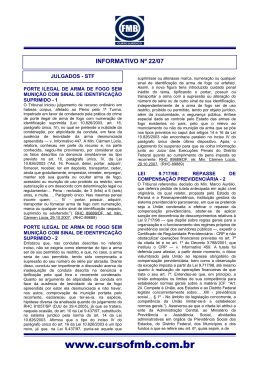 Informativo 22/07