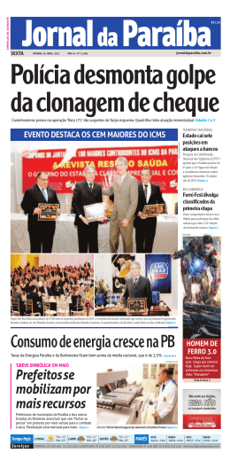 Pol&iacute;cia desmonta golpe da clonagem de cheque