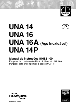 UNA 14 UNA 16 UNA 14P - Flowserve Corporation