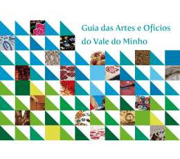 Guia Artes e Oficios Vale do Minho