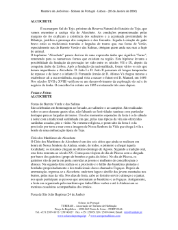 ALCOCHETE &Eacute; na margem Sul do Tejo, pr&oacute;ximo da