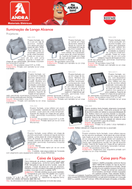 Ilumina&ccedil;&atilde;o de Longo Alcance Caixa para Piso Caixa de Liga&ccedil;&atilde;o