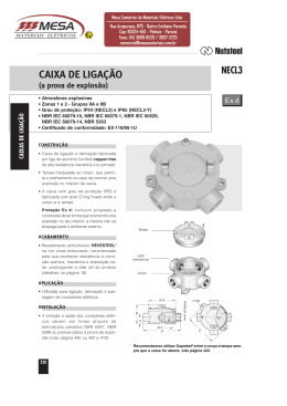 CAIXA DE LIGA&Ccedil;&Atilde;O
