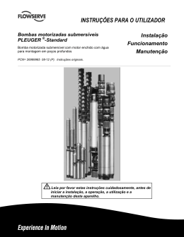 INSTRU&Ccedil;&Otilde;ES PARA O UTILIZADOR