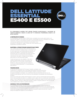 DELL™ LATITUDE™ EssEnTIAL E5400 E E5500