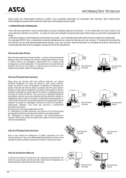 Informa&ccedil;&otilde;es T&eacute;cnicas