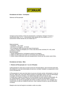 Especificações técnicas