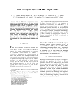 Team Description Paper IEEE